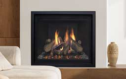 RZ41 Fire-Under-Log Gas Fireplace